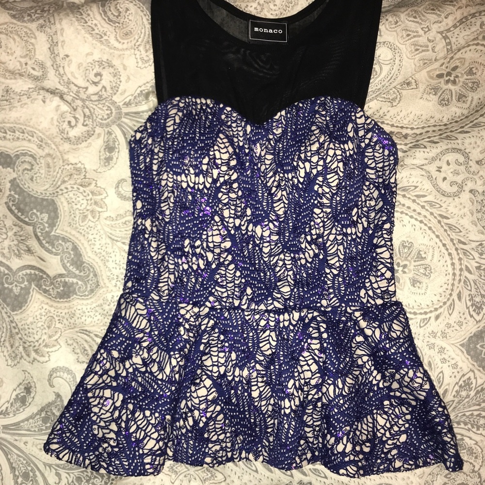Purple Glam Top